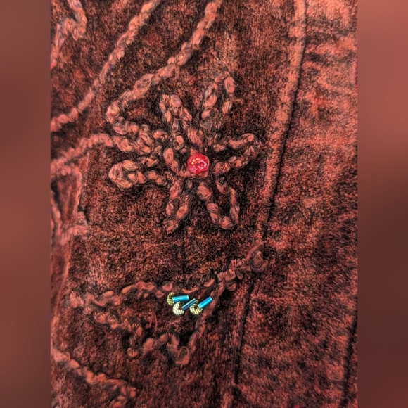 Vintage Flashback Beaded and Embroidery Jacket - Picture 7 of 10